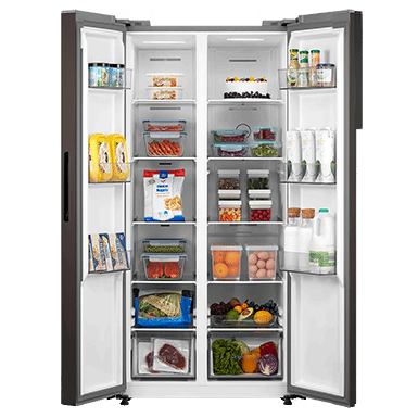 GR RS600WI PMY 530L Side by Side Dual Inverter Refrigerator with IoT